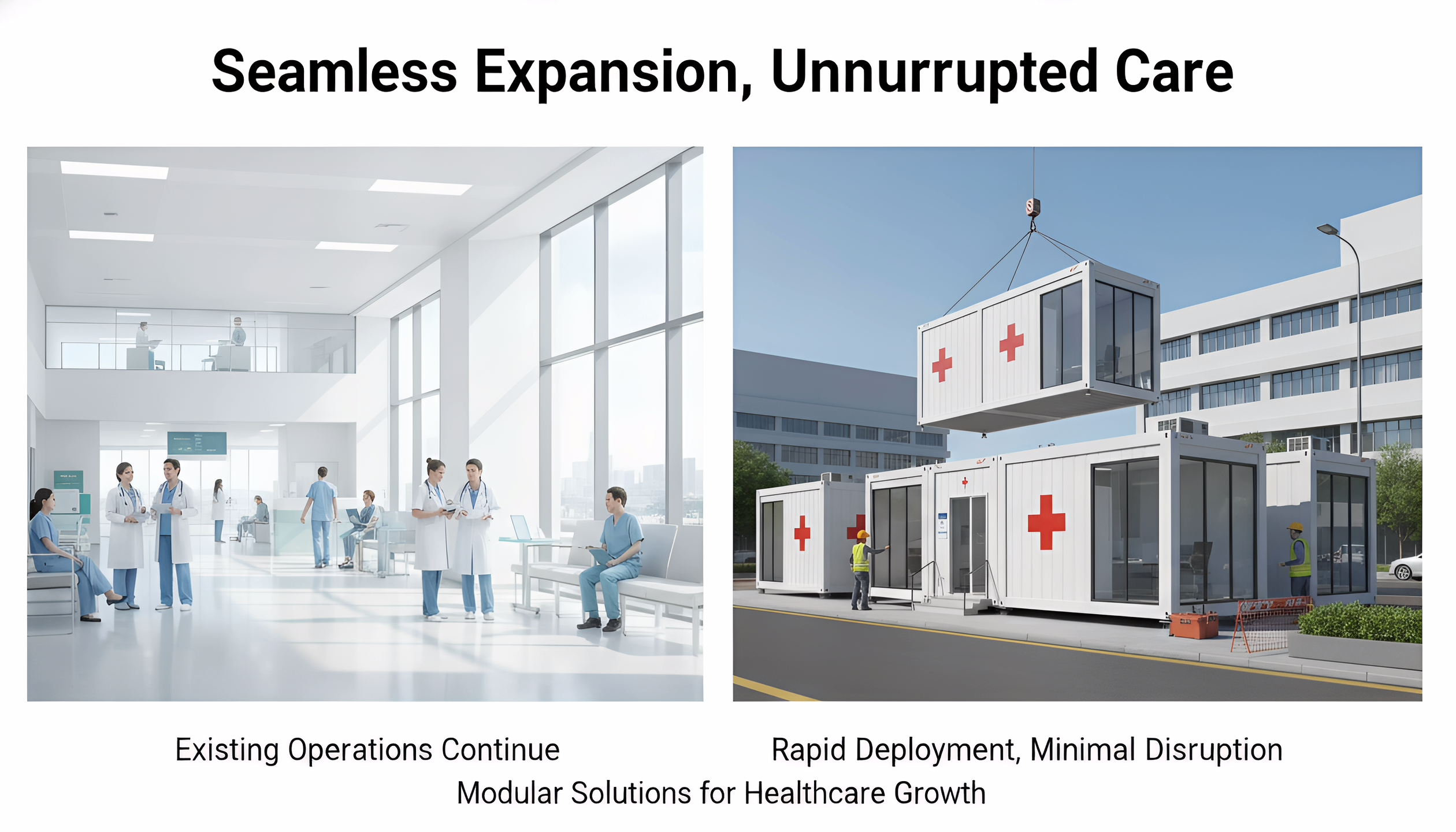 Modular Portable Container Clinic