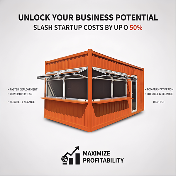 Shipping Container Shop | Fast, Flexible & Low-Cost Modular Retail Space by Fujian Lanen