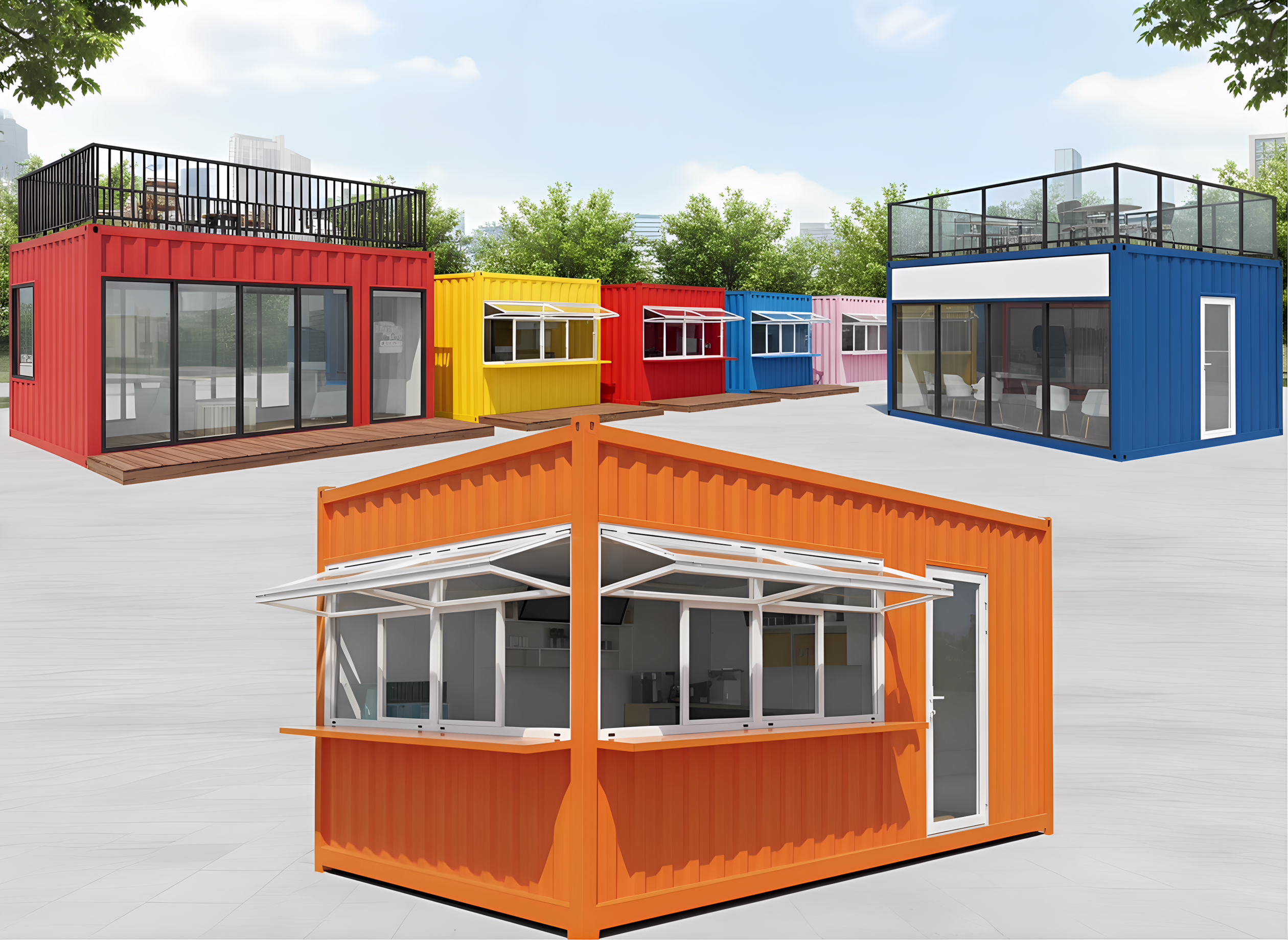 shipping container house