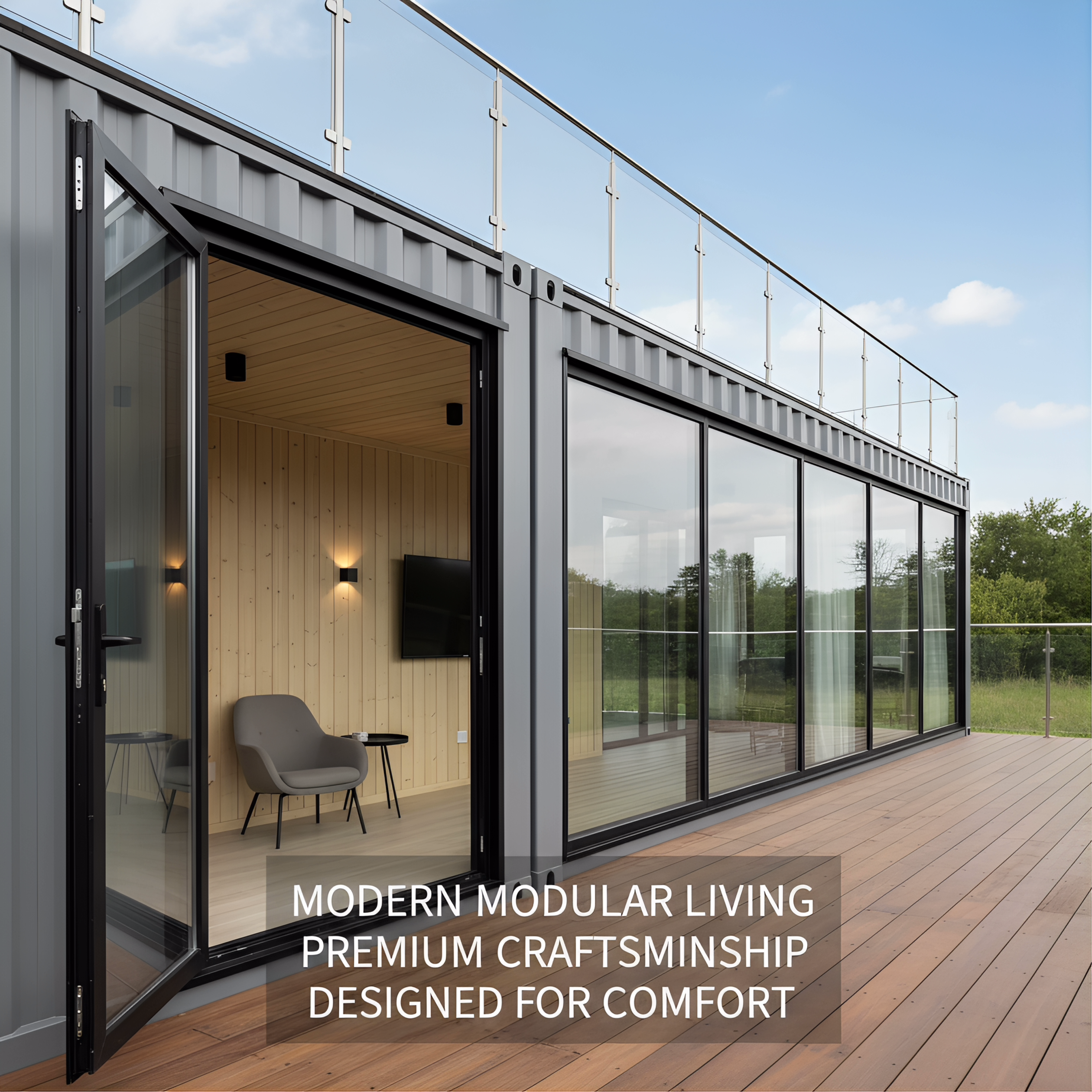 shipping container house