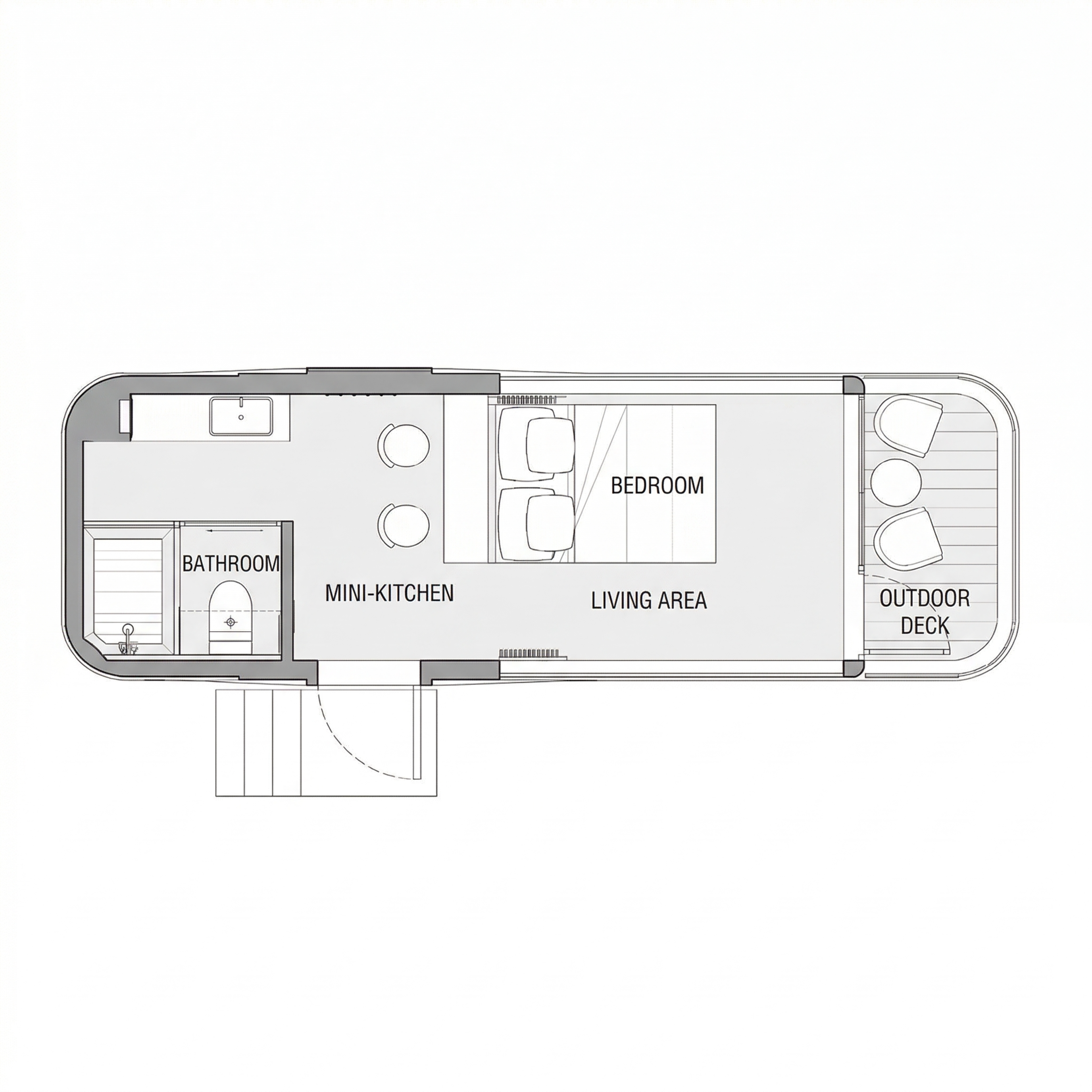 Smart Prefab Portable Capsule House