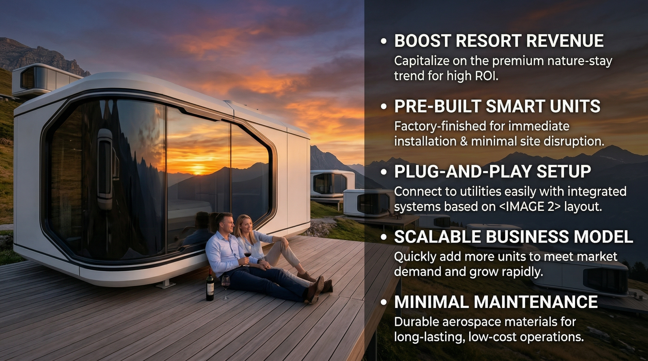 Smart Prefab Portable Capsule House