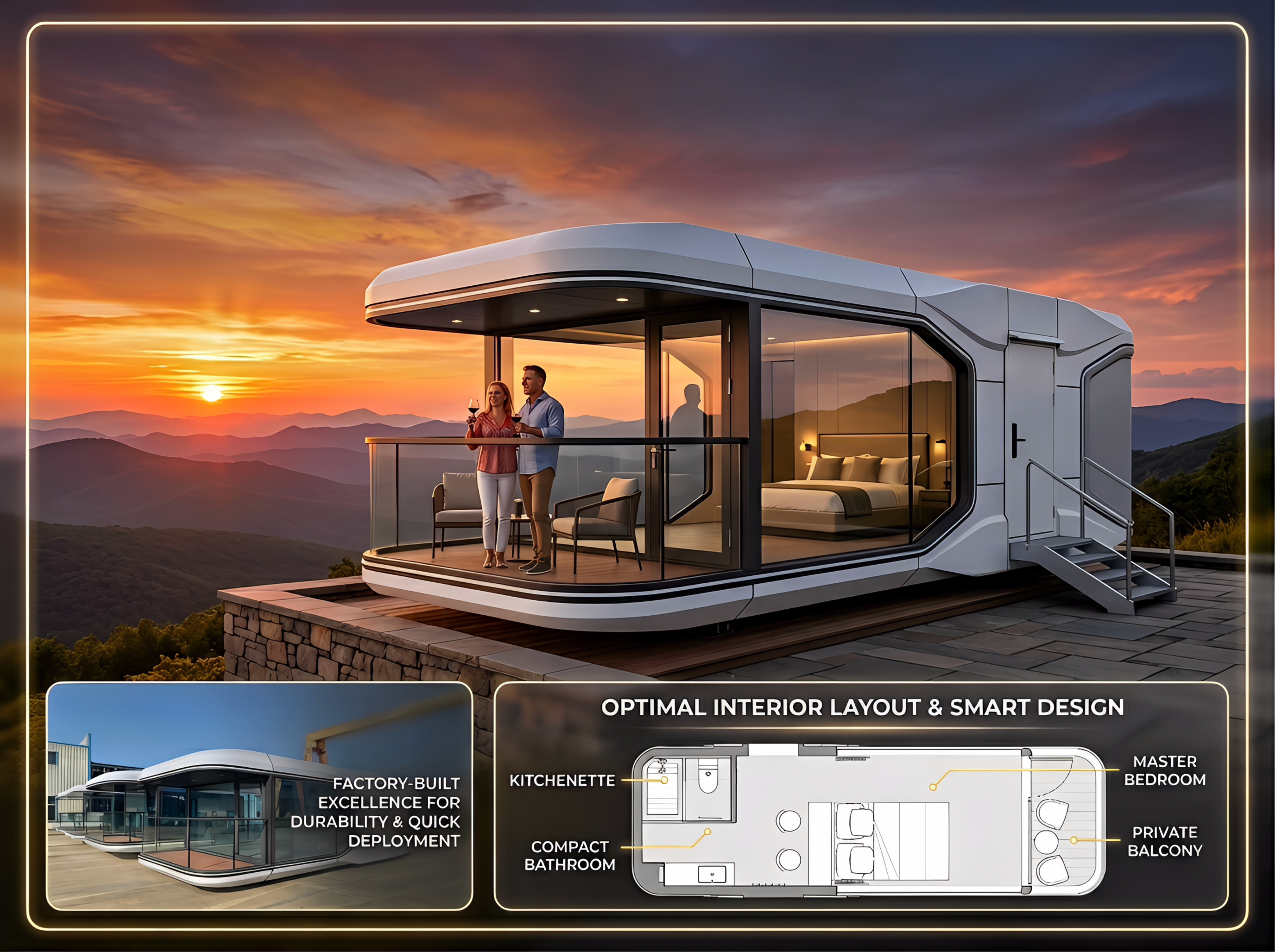 E5 Space Capsule House