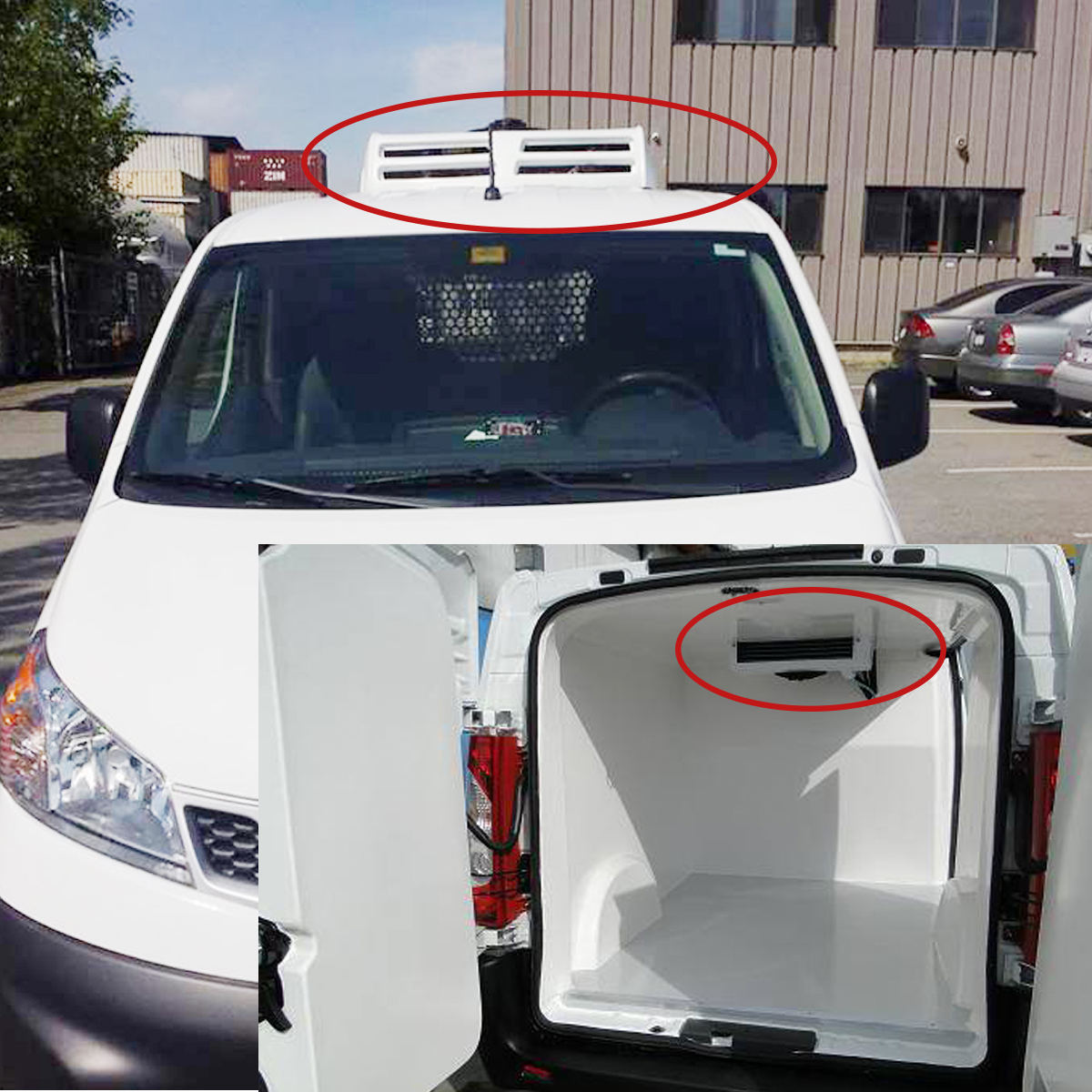All-electric Freezer For Mid-size Vans(V350TB)