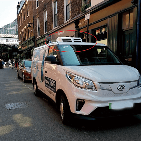 All-electric Freezer For Mid-size Vans(V350TB)