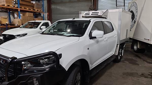 minivan refrigeration units