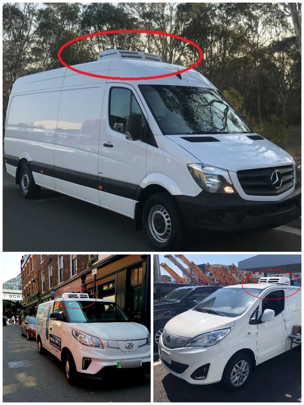 Unidades elétricas de refrigeração para vans: uma revolução silenciosa na logística da cadeia de frio.