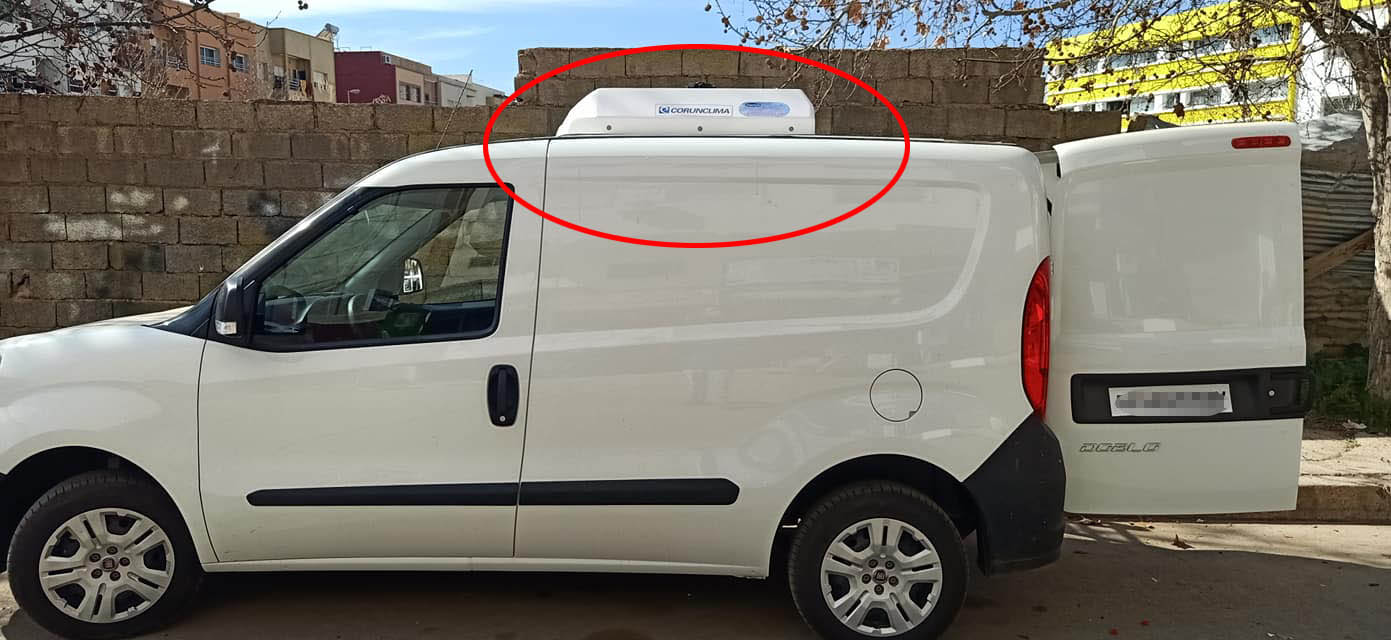 electric minivan refrigeration units