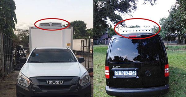 refrigeration equipment for electric van