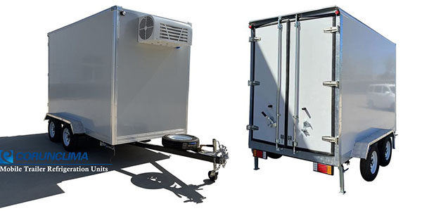walk-in trailer freezer units