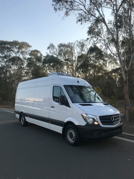 fully electric van chiller units