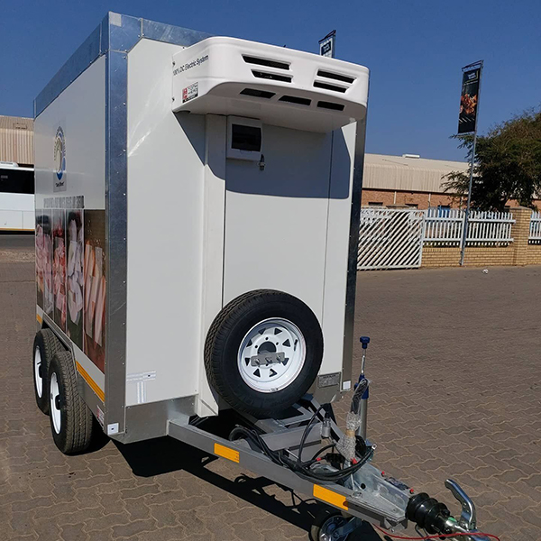 portable cold storage trailer