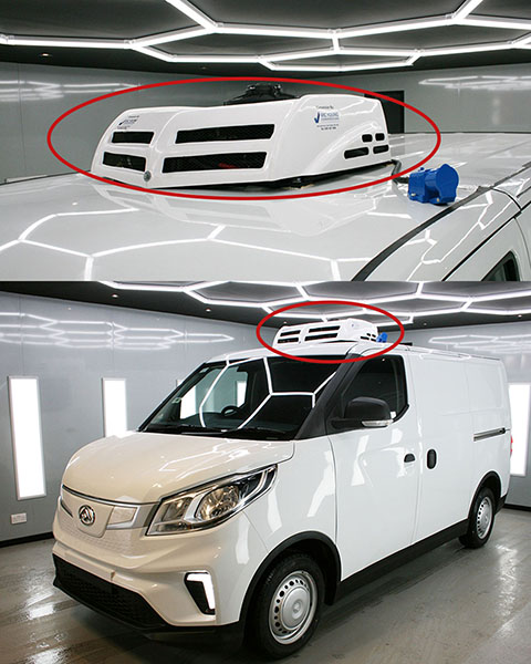 EV van air conditioner EV van air conditioner