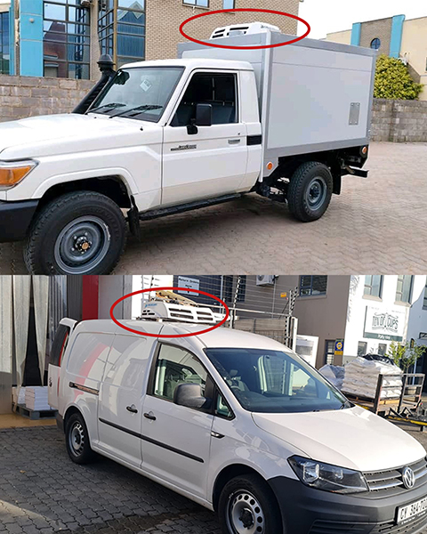 cargo van refrigeration system