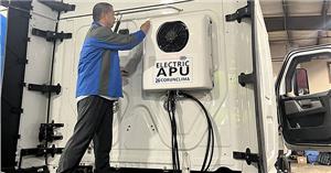 Ar condicionado para estacionamento de caminhões: a tecnologia APU elétrica está revolucionando o resfriamento sem marcha lenta nos EUA.