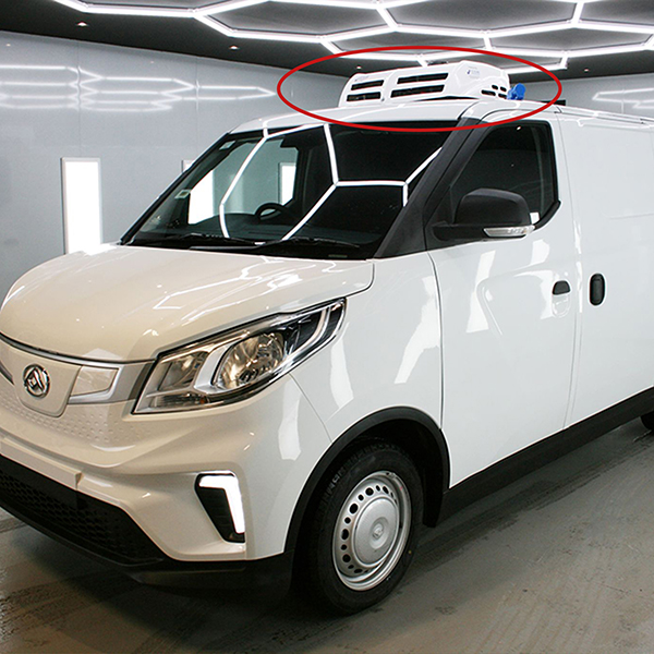 DC air conditioner for electric van
