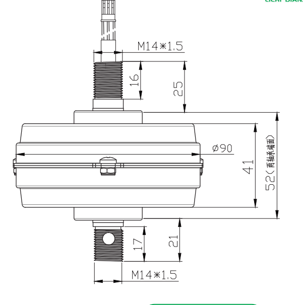 High Torque 106mm Ceiling Fan Motor for Indoor and Balcony Use – 24V/36V DC Design
