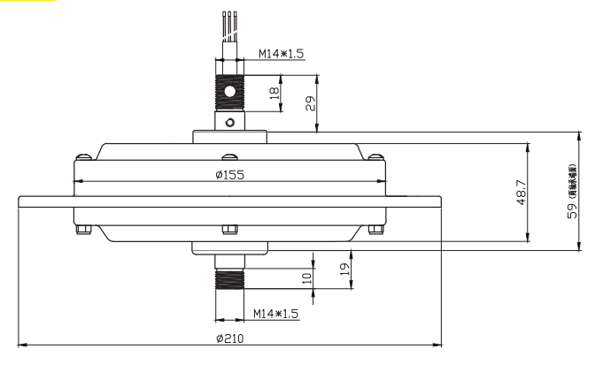 Large Diameter 210mm BLDC Ceiling Fan Motor – Durable, Quiet, and Efficient