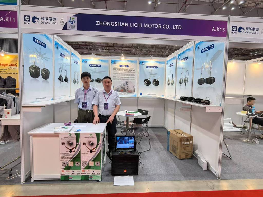 Zhongshan Lichi Motor Co., Ltd. se exhibe en la IEAE 2025 de Vietnam
