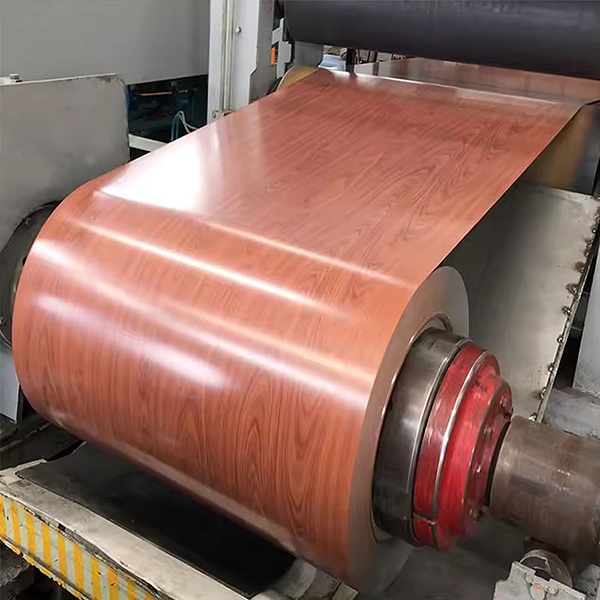 Wood Grain Color Coated Roll Coil