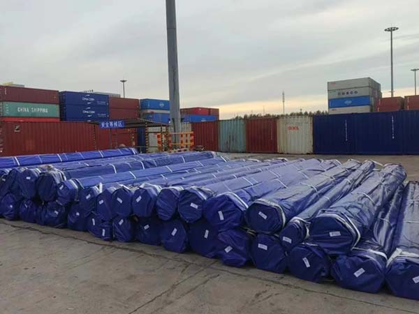 30 tons of seamless steel pipe exported to Albania