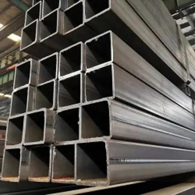 Low carbon welded steel pipe Ms Rectangular and square steel pipe 200x200 square pipe