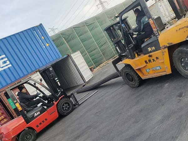 28 tons of rebar sent to Kazakhstan