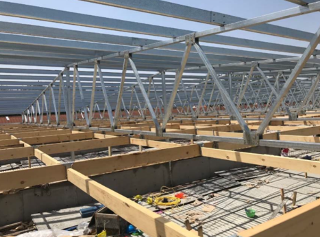 Prefabricated steel structure pig house factory warehouse Light steel structure poultry farm
