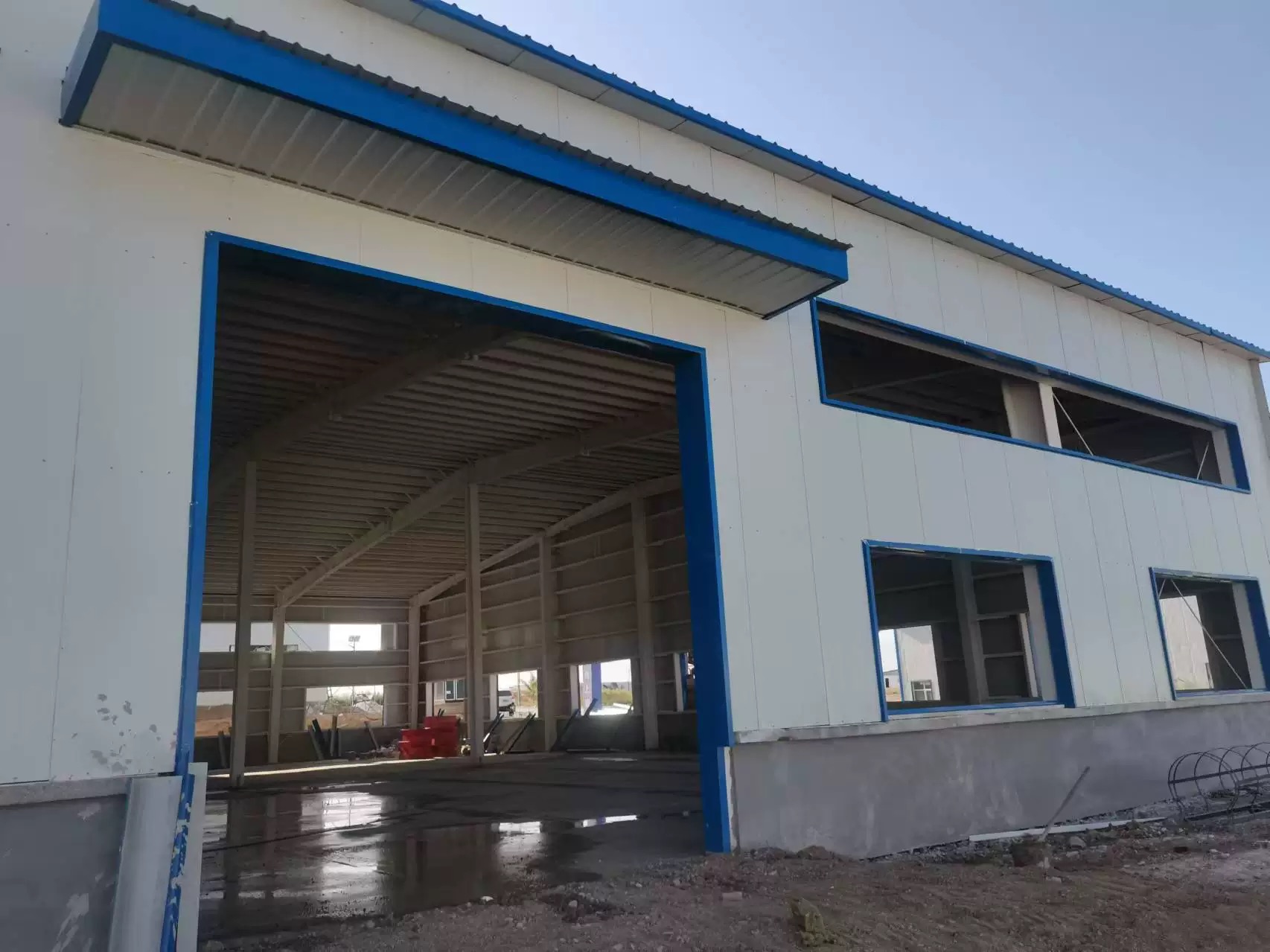 Pre-engineered Light Weight Steel Structure Workshop Warehouse Prefabricated Building