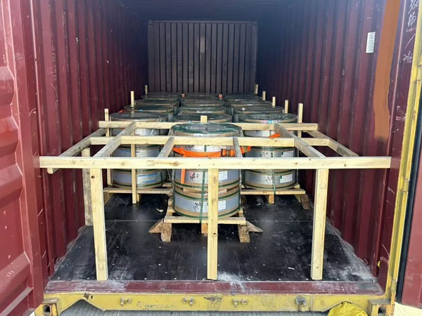 26 tons of coiled steel were shipped to Vietnam