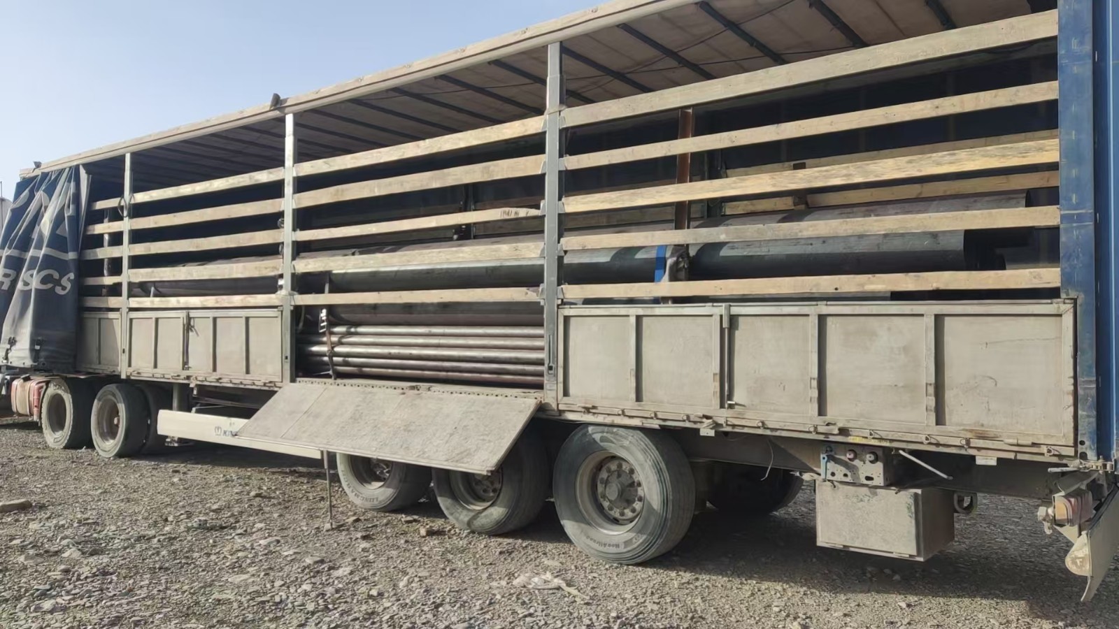 27 tons of seamless steel pipes are being shipped to Uzbekistan.