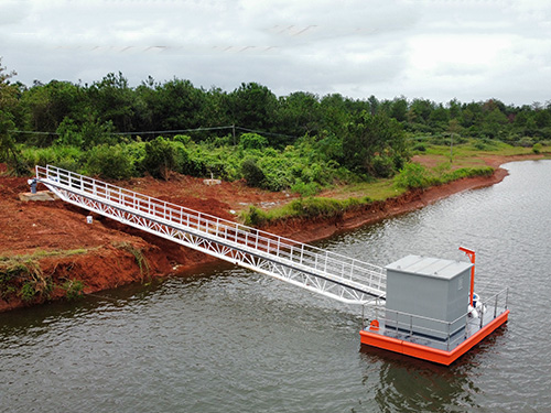 Supply Water Pumping Pontoon Barge Wholesale Factory - SHANDONG HAIDING ...
