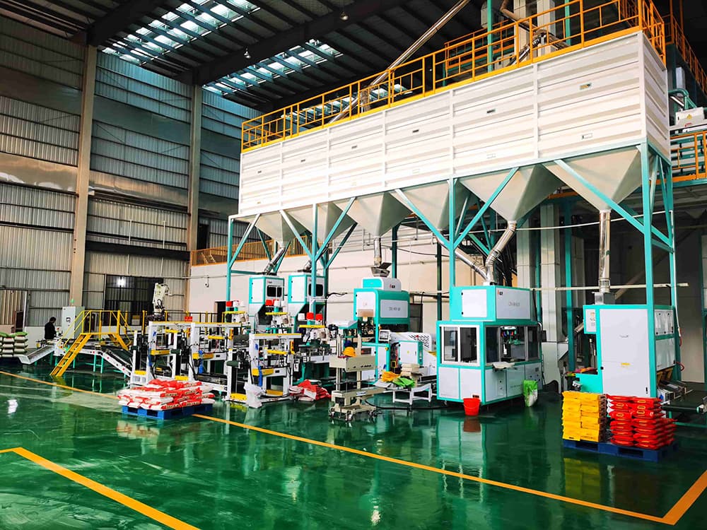 Robotic Palletizer System for Bulk Powders