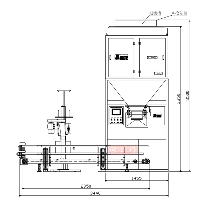 automatic bigbag filling system