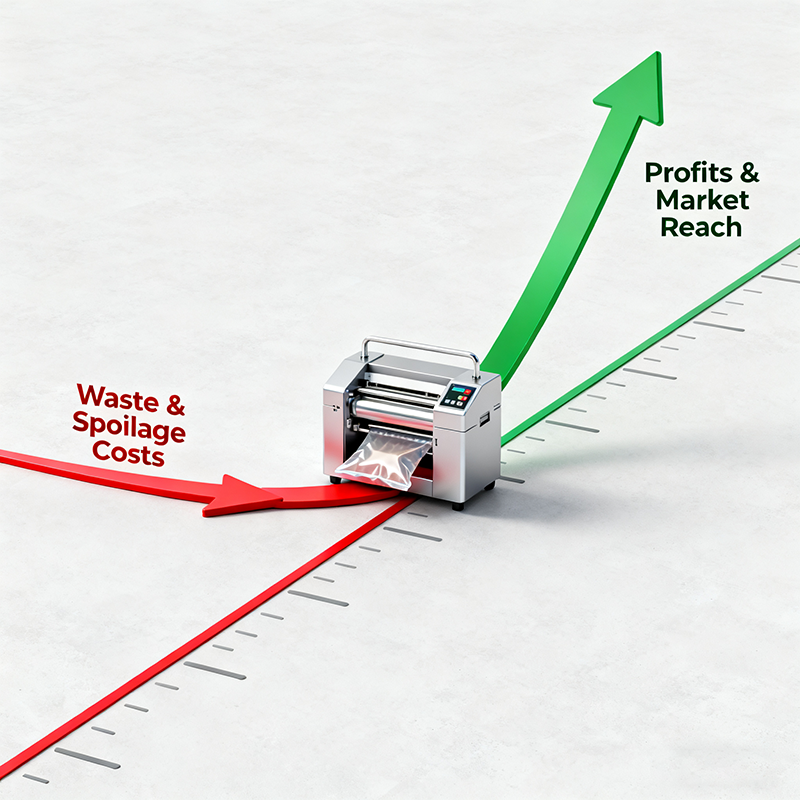 Are You Throwing Away Profits? Why a Vacuum Packing Machine is a Must-Have for Your Grain Business.
