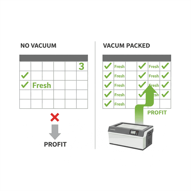 El activo invisible: cómo la tecnología de sellado al vacío comercial protege sus márgenes de ganancia