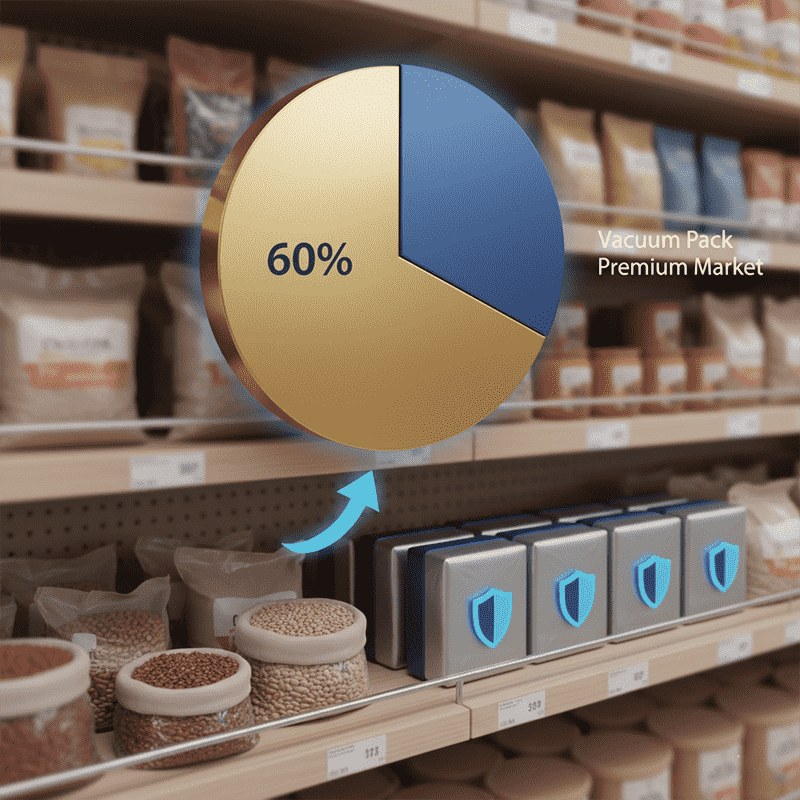 Reducir la pérdida de producto en un 40% y dominar el mercado premium: el valor estratégico del envasado al vacío de frijoles