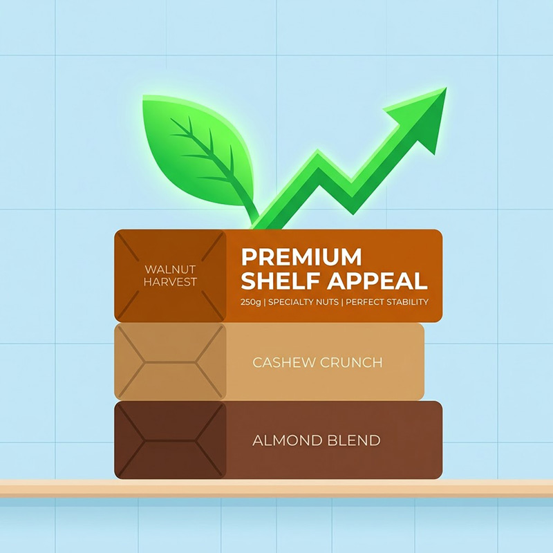 Los frutos secos rancios perjudican las marcas: por qué su máquina de envasado le está costando reseñas de 5 estrellas.