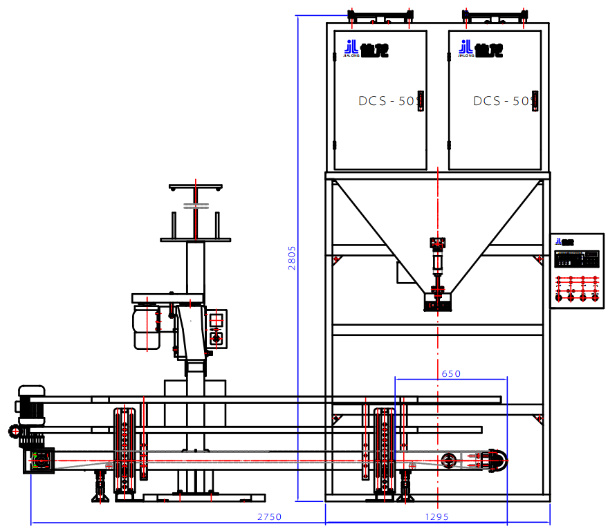 granule packing machine