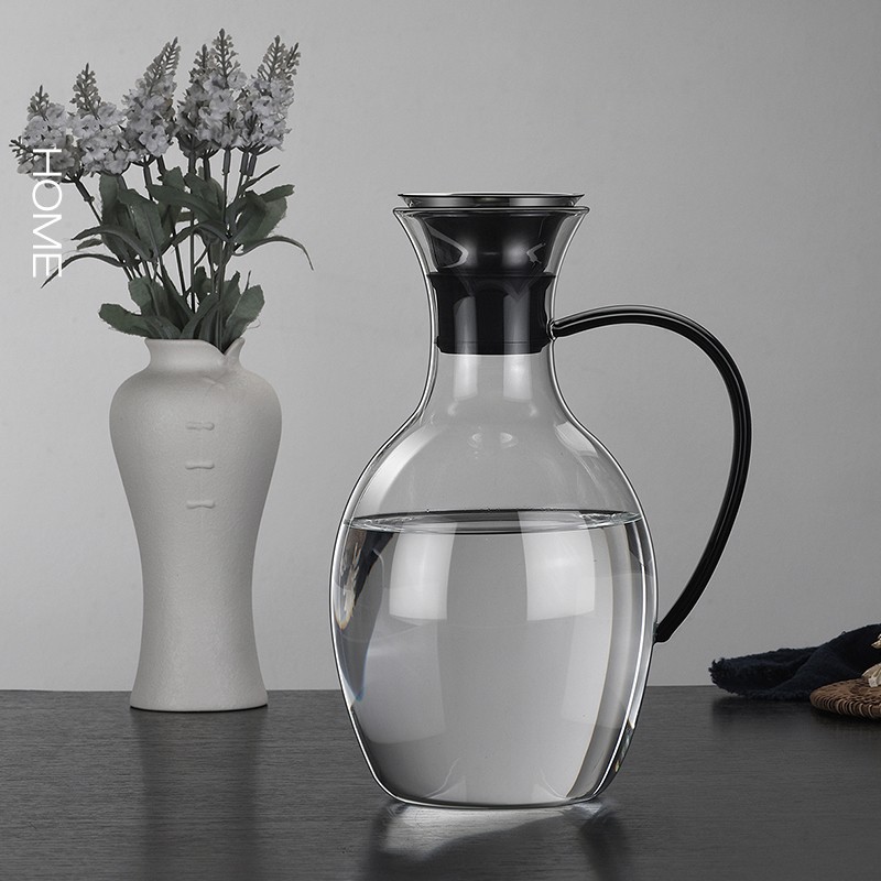 modern glass jug