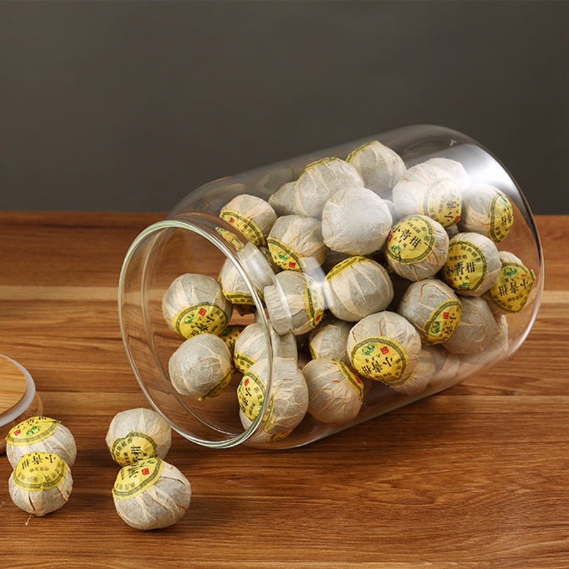 Large Capacity Airtight Glass Kitchen Food Storage Jars With Bamboo Lids