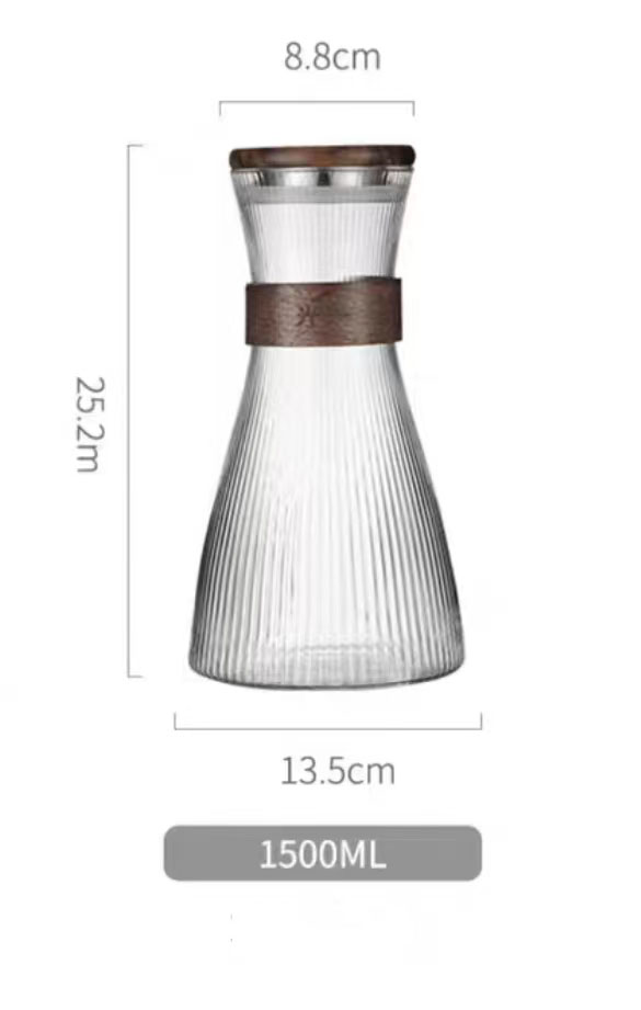 personalized glass pitcher jug
