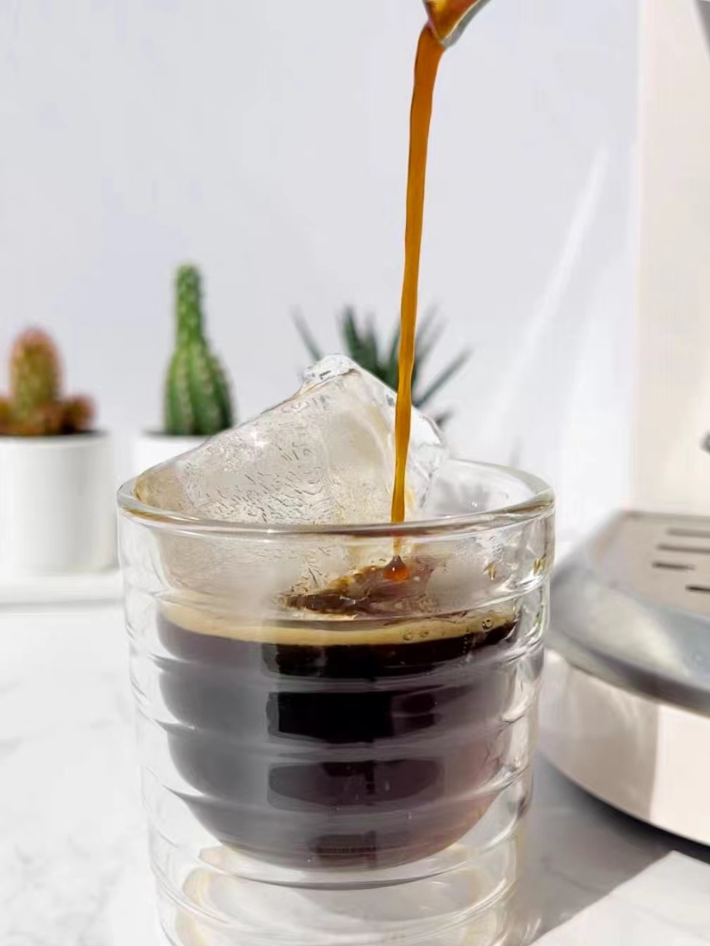 Double Walled Glass Coffee Espresso Cup