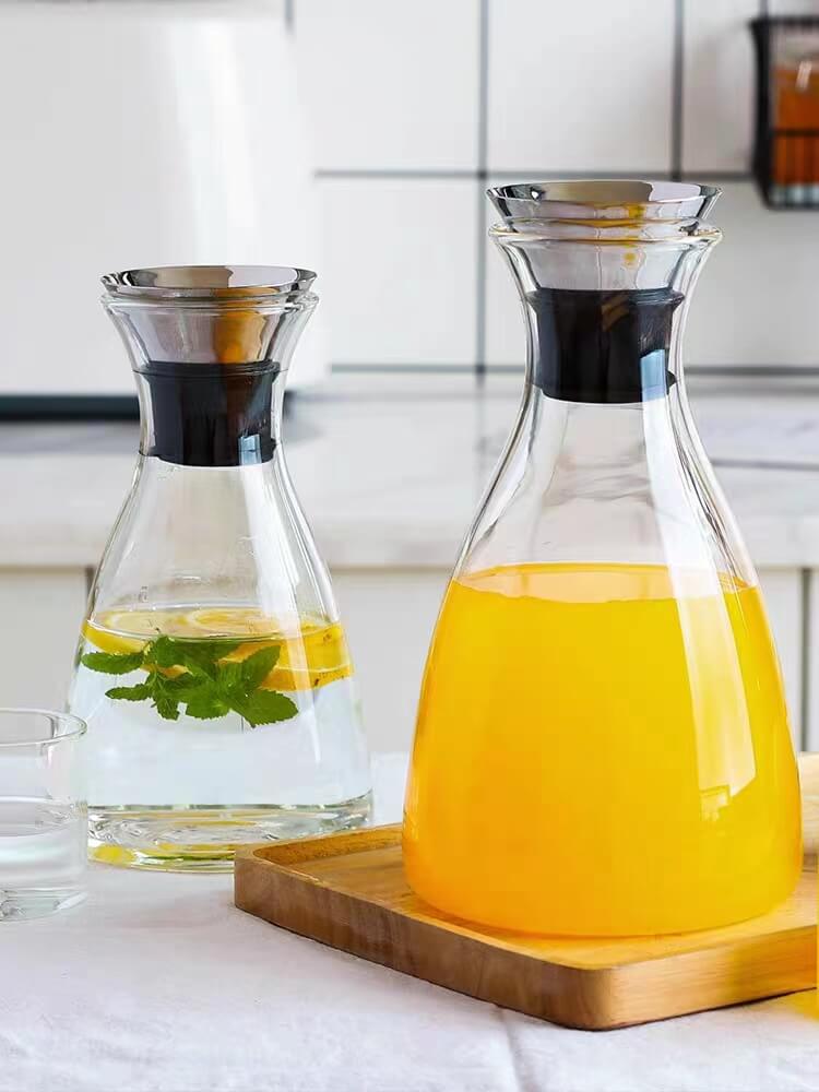 small glass water jug small glass water jug