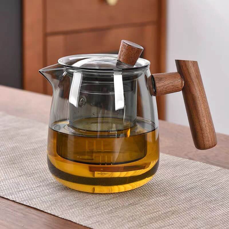 Tea Insulated Glass Teapot Kettle Infuser