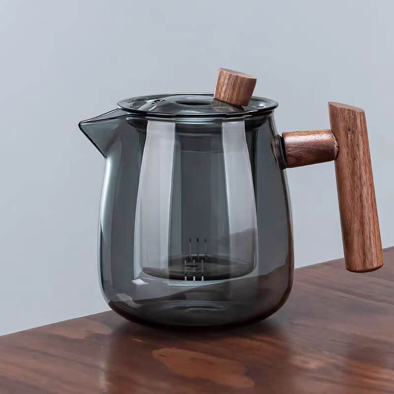 Tea Insulated Glass Teapot Kettle Infuser