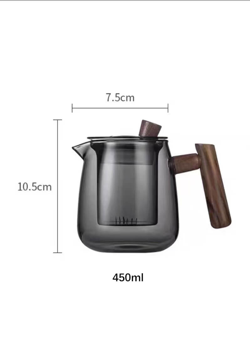 insulated glass kettle