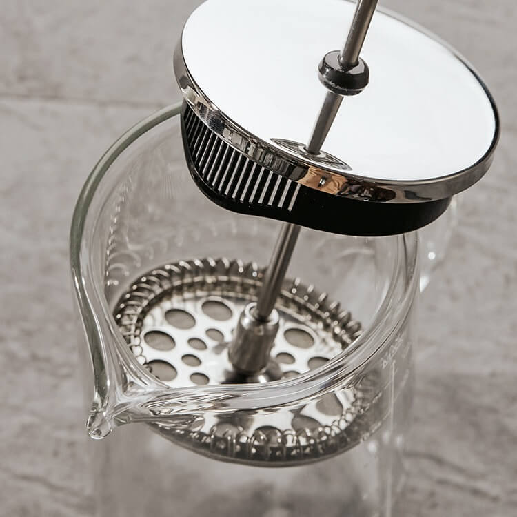 glass cafetiere maker