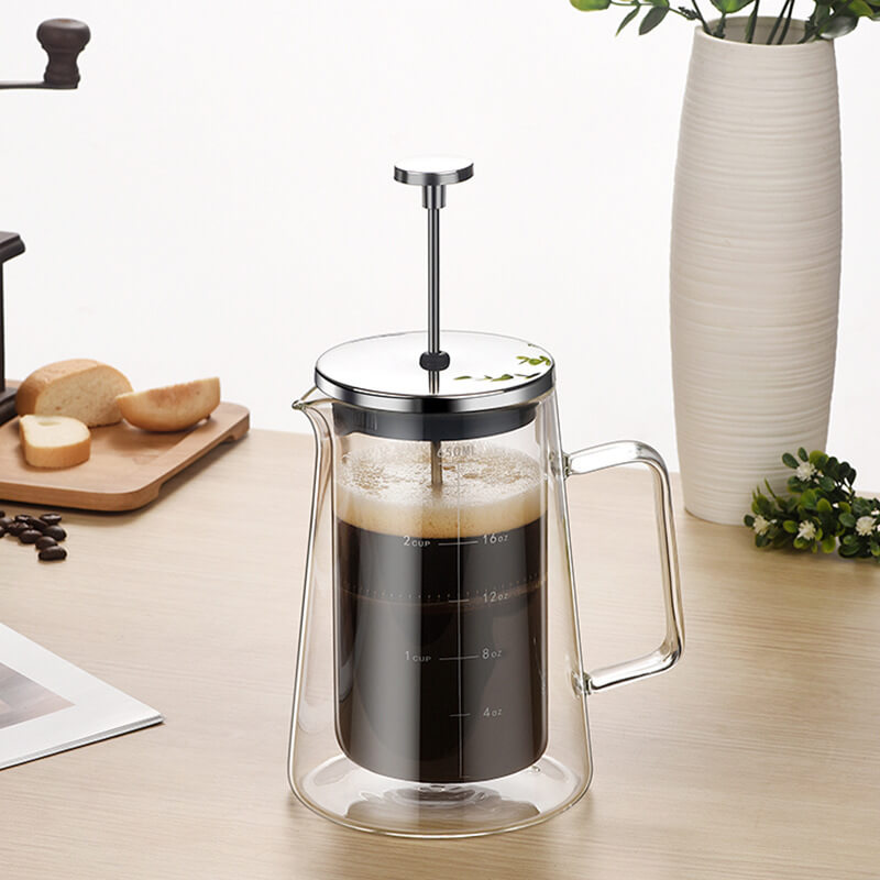 Wholesale Double Walled Customize Coffee French Press