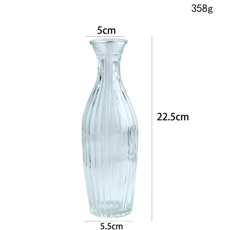 glass bottle vase glass bottle vase